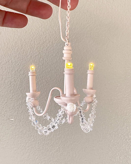 Pink Chandelier