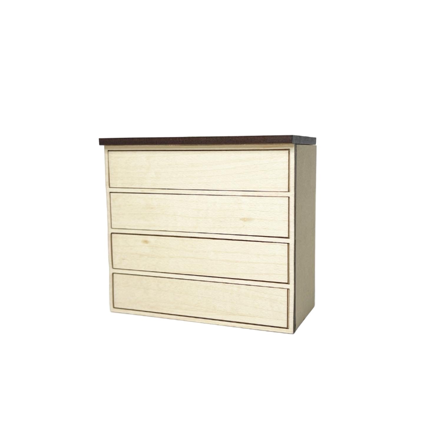 Double Lower Cabinet with 4 Drawers, Standard